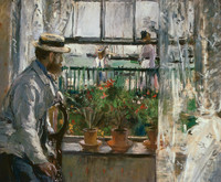 Eugène Manet auf der Isle of Wight