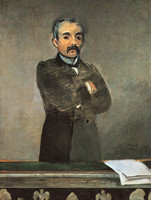 Georges Clemenceau (Portrait of Georges Clemenceau at the Tribune)