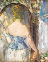 In front of the Mirror