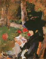 Manet’s Mother in the Garden at Bellevue