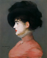 Portrait of Irma Brunner or Woman with a Black Hat or The Viennese Woman