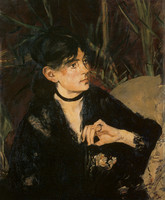 Portrait of Berthe Morisot with a Fan