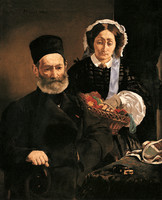 Portraits of Mr and Mrs Auguste Manet