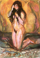 Kneeling Female Nude (Anna)