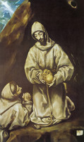 St Francis and Brother Leo Meditating on Death