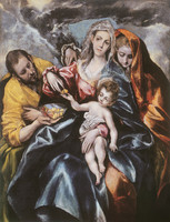 The Holy Family with St Mary Magdalen