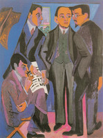 A Group of Artists: Mueller, Kirchner, Heckel, Scmidt-Rottluff