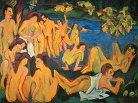 Bathers at Moritzburg