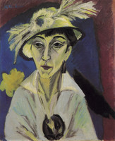 Woman with Hat, Sick Woman