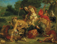 The Lion's Hunting