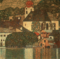 The Church at Unterach on the Attersee