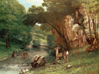 Deer by the River. Private collection