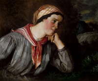 Peasant Girl with a Scarf