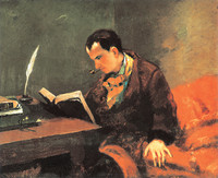 Portrait of Baudelaire