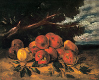 Red Apples at the Foot of a Tree