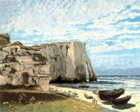 The Cliff of Étretat after the Storm