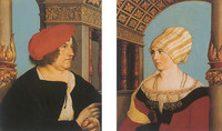 Double Portrait of Jacob Meyer zum Hasen and his Wife Dorothea Kannengiesser