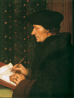 Portrait of Erasmus of Rotterdam Writing