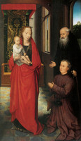 Madonna und Kind mit Stifter und dem Hl. Antonius