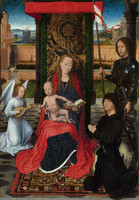 The Virgin and Child with an Angel, Saint George and a Donor known as The Virgin and Child with an Angel