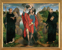 Triptych of Saint Christopher known as the Moreel Triptych (central panel)