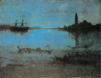 Nocturne in Blue and Silver: The Lagoon, Venice