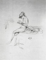 The Little Nude Model,  Reading