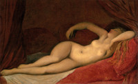 Nude Woman Sleeping (study for The Sleeper of Naples )