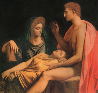 Virgil Reading Aeneid to Augustus or Tu Narcellus Eris