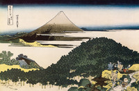 Aoyama pines, from the series  Thirty-Six Views of Mount Fuji