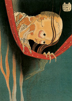 The Ghost of Kohada Koheiji, from the series One Hundred Ghost Stories (Hyaku monogatari)