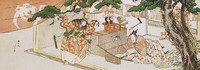 The Swordsmith Munechika and the God of Inari