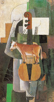 Vache et violon