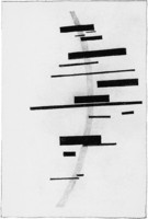 Suprematist Composition Conveying the Feeling of Movement and Resistance