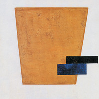 Suprematist Composition with a Plane in Projection