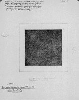 The Basic Suprematist Element: the Square, motif: 1915