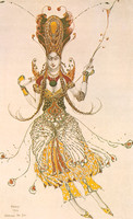 Costume for the Firebird in the ballet The Firebird