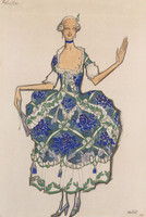 Design for the costume of Felicita in the ballet Les Femmes de bonne humeur