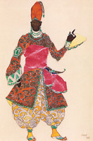 Design for the costume of a Great Spaniard in the ballet Aladdin