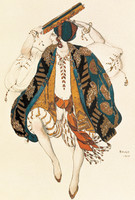 Design for the costume of a Jewish dancer in the ballet Cléopâtre