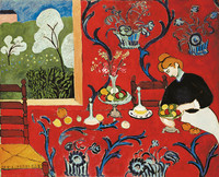 Henri Matisse, La Desserte, Harmonie en rouge