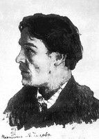 Isaak Levitan, Portait of Anton Tchekhov