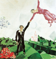 Marc Chagall, The promenade (La promenade)