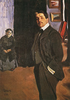 Portrait of Sergei Diaghilev and his Nurse