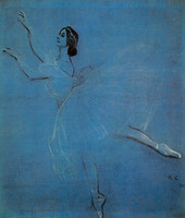 Valentin Serov, Anna Pavlova in Les Sylphydes