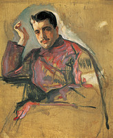 Valentin Serov, Portrait of Serge Diaghilev