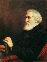 Vassili Perov, Portait of writer Ivan Tourgueniev