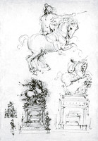 Sketches for the Trivulzio Monument