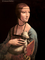 Lady with an Ermine (Portrait of Cecilia Gallerani)