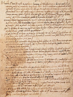 Letter to Ludovico Sforza, Duke of Milan